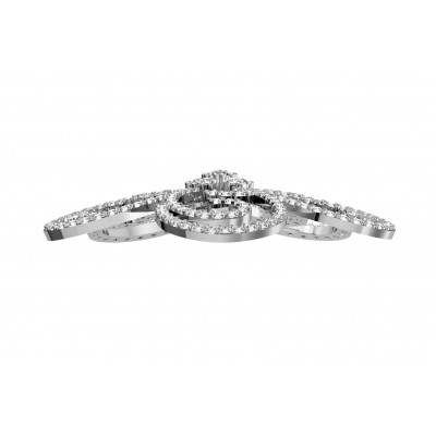 Ethereal Design Diamond Pendant